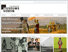 Tablet Screenshot of museumsverein.at